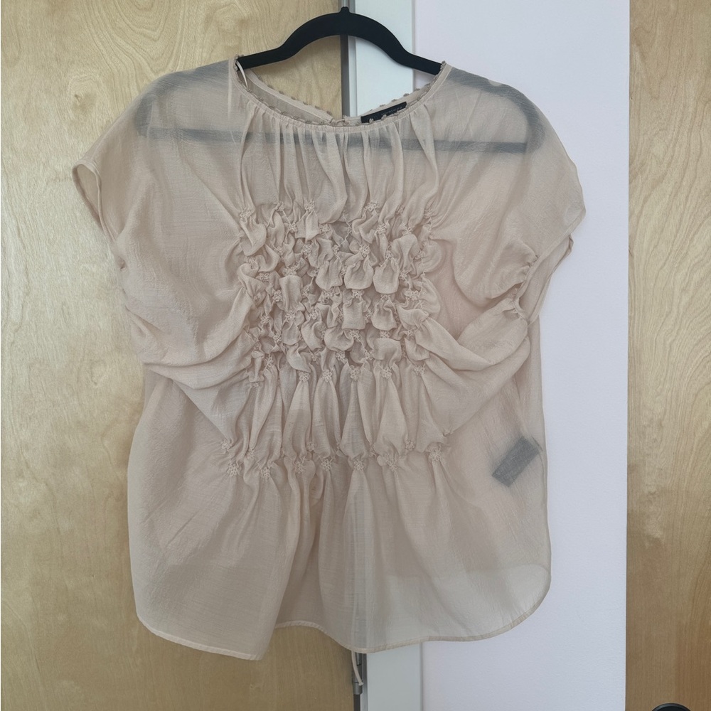 Zara Ruched Blouse